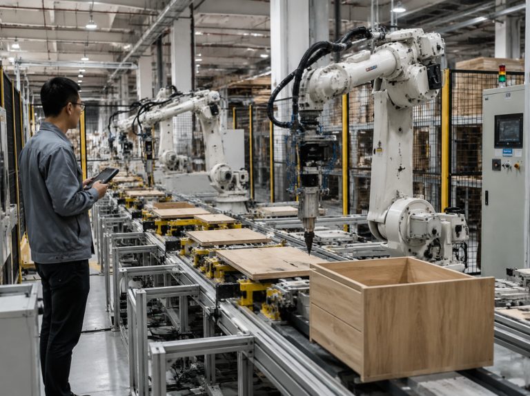惠济区机器人智能装配生产线